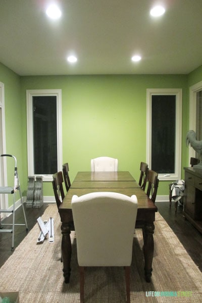 Dining Room After Move-In