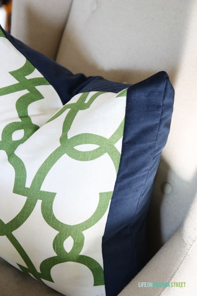 Tonic Living Fabrics throw pillow