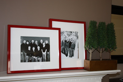 Living Room Updates - picture frames
