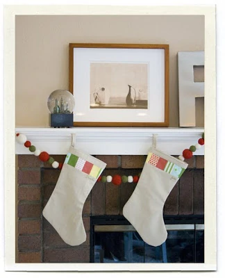 I am going to make Stockings and Gift Tags this year! I love these stockings so much!