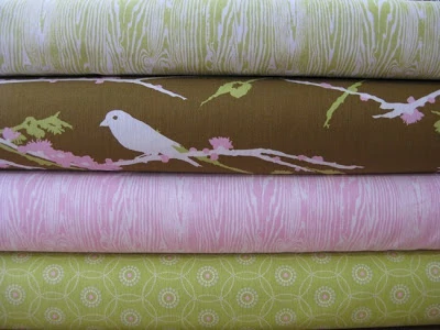 Fabric For Pillows - I love these birds!
