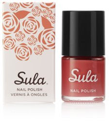 Sula paint and peel nail polish the box and the bottle.