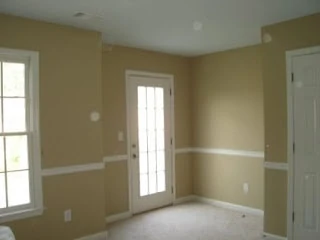 Here's a home painted in the Shaker Beige color. 