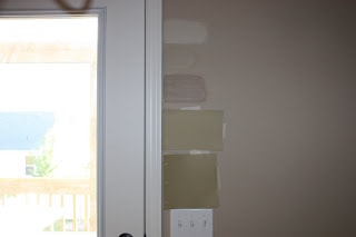 Testing paint swatches is important in both natural and artificial light.