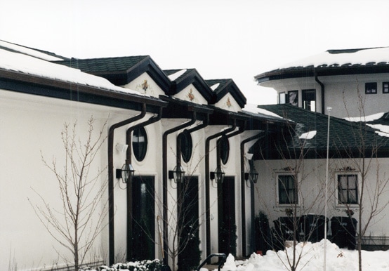 Robert McArthur Studios - White House with Black Trim