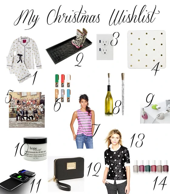 My Christmas wishlist full of practical and fun items that make perfect gifts!