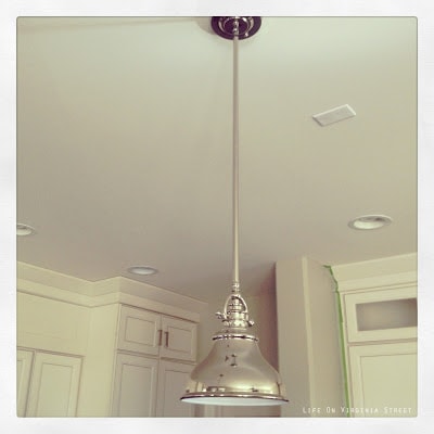 Installing Island Lights: Kitchen Design | Life on Virginia Street