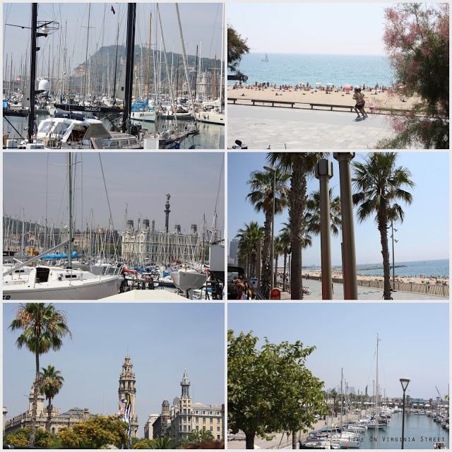Barcelona, Spain beaches by bus tour