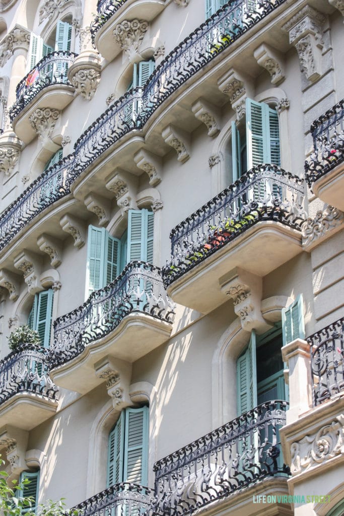 Buildings of Barcelona