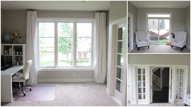 Office painted Behr Castle Path