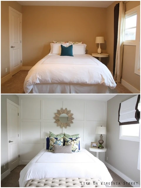 Guest Bedroom Before & After