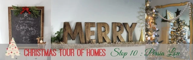 Christmas Tour Of Homes poster blogger.