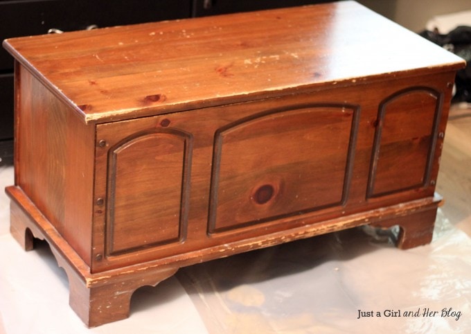 Hand Me Down Trunk Before