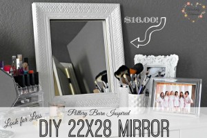 Pottery Barn Inspired DIY 22x28 Mirror