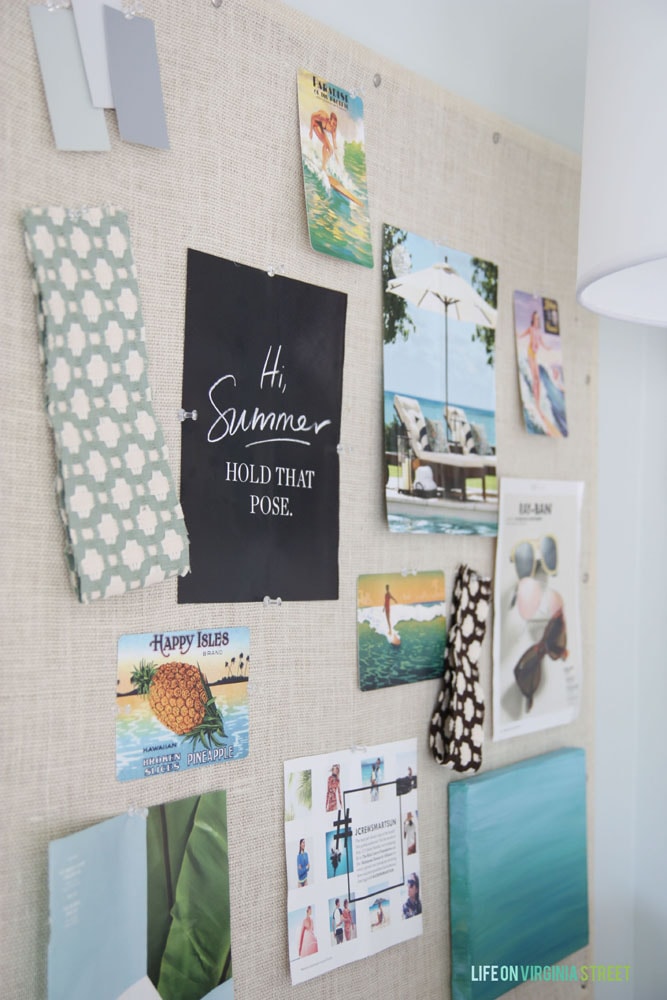 craft room inspiration board smaller