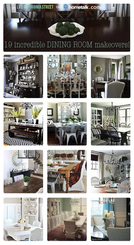 dining room makeovers