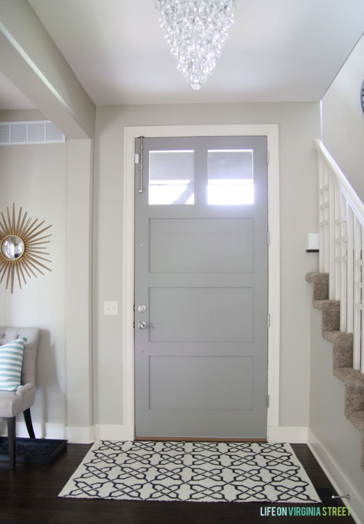 Gray Painted Doors: Simple Chic Design | Life on Virginia Street