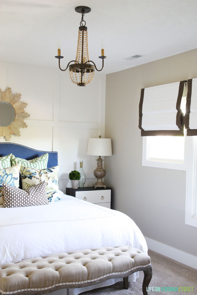 guest room chandelier smaller