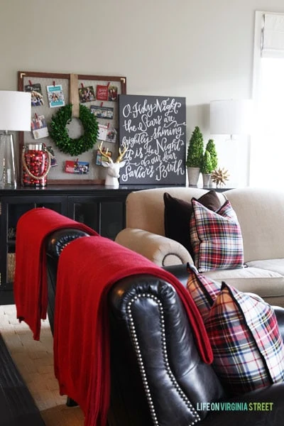 Christmas 2014 Home Tour - Life On Virginia Street - Living Room