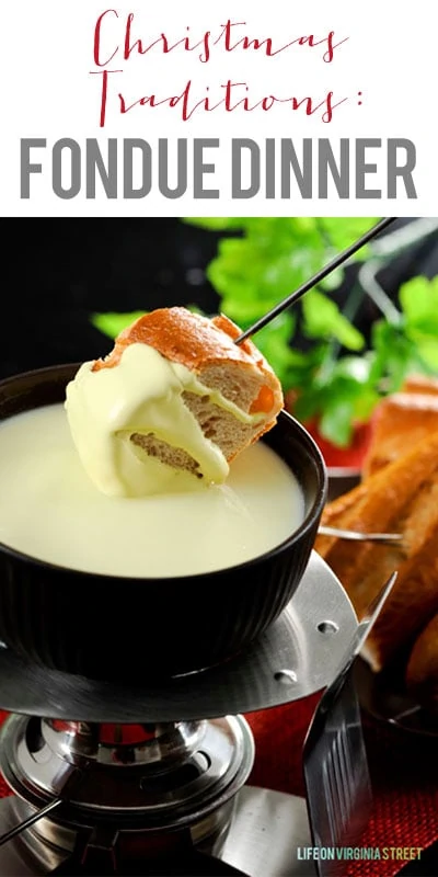 Fondue Dinner - Christmas Traditions