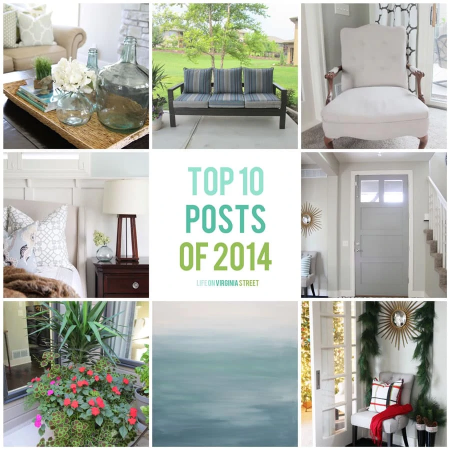 Top 10 Blogs Posts of 2014 - Life On Virginia Street