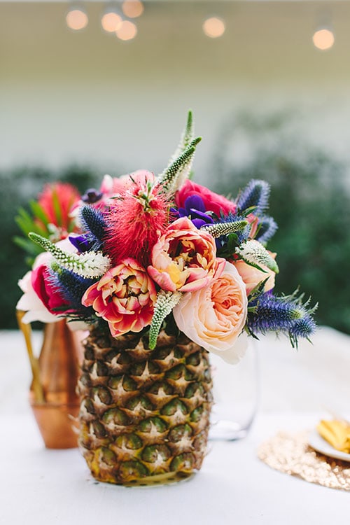 {Fresh Pineapple Vase}