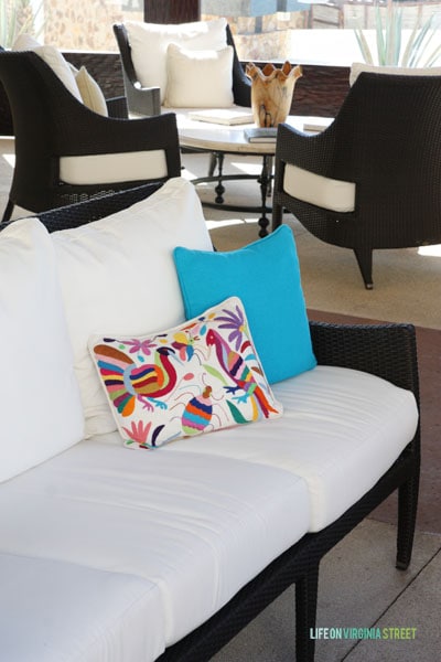Otomi Pillow at The Resort at Pedregal