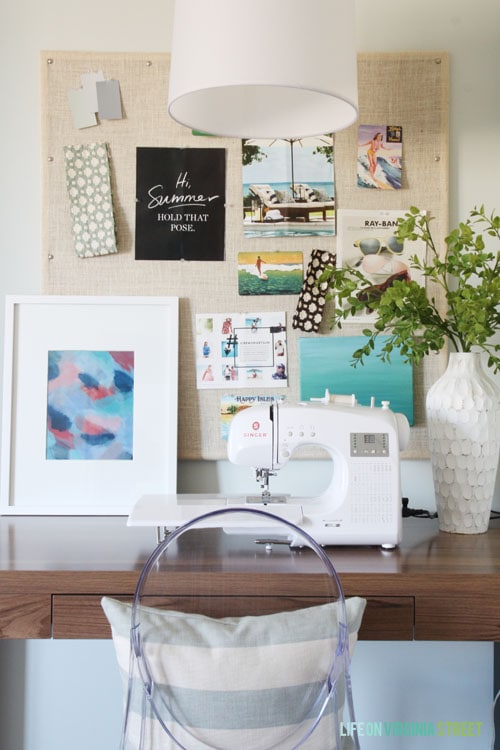 Craft Room Makeover With New Light | Life On Virginia Street