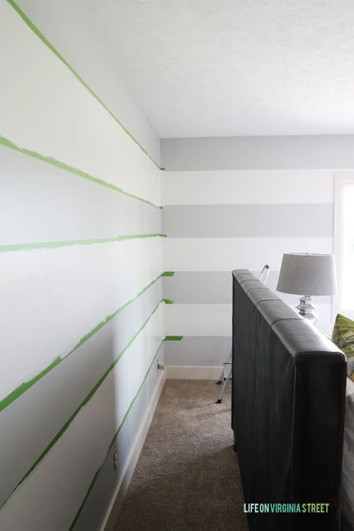 How To Paint Striped Walls