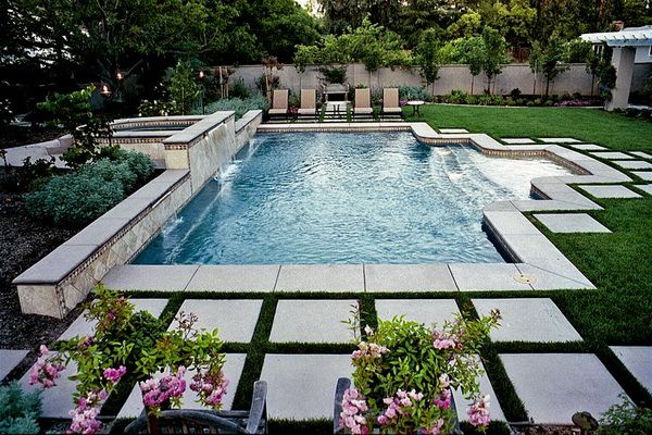 {Pool area via}