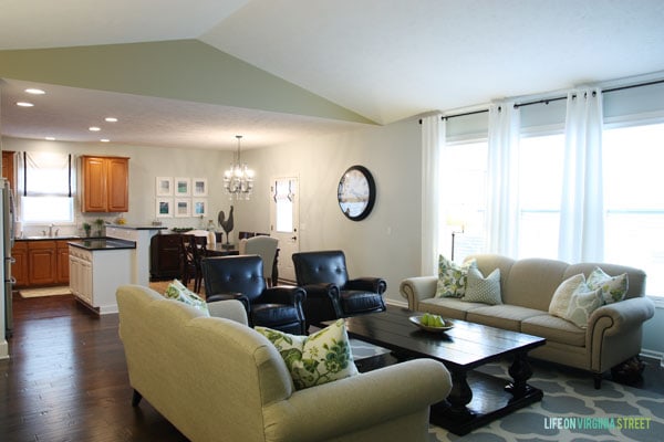 Living Room and Kitchen - Life On Virginia Street