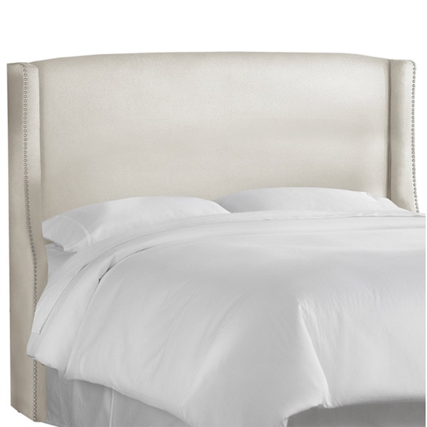 {Wingback Bed in Talc}