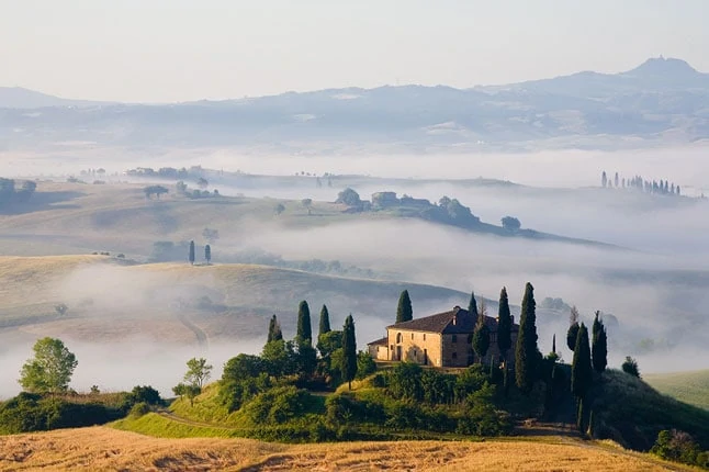 {Tuscany image via}