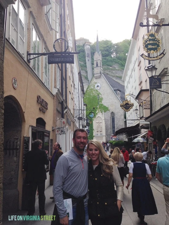 Some views during our Salzburg street walking tour. 