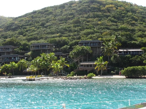 BVI - Bitter End Yacht Club from the sea - Life On Virginia Street