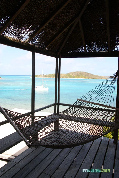 BVI - Bitter End Yacht Club hammock - Life On Virginia Street