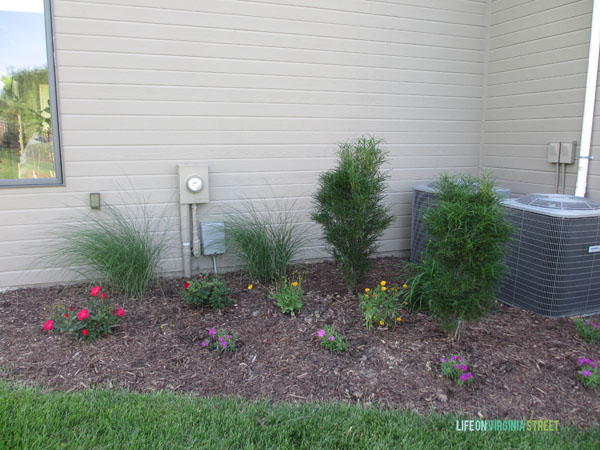 Backyard Flower Bed - Life On Virginia Street