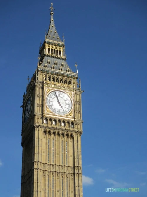 London Big Ben - Life On Virginia Street