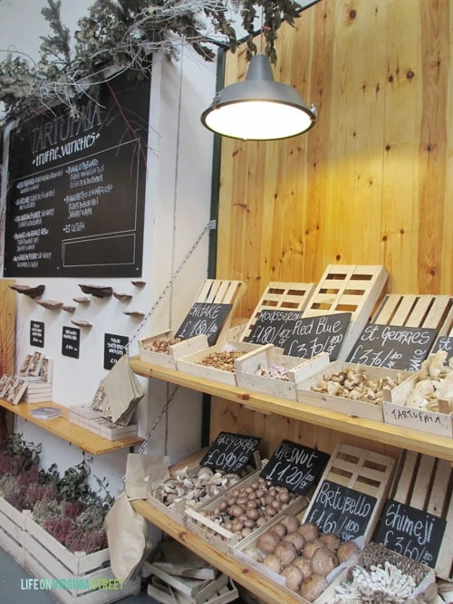 London Borough Market mushrooms - Life On Virginia Street