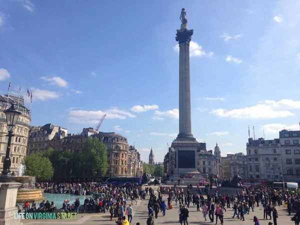 London - Trafalgar Square - Life On Virginia Street