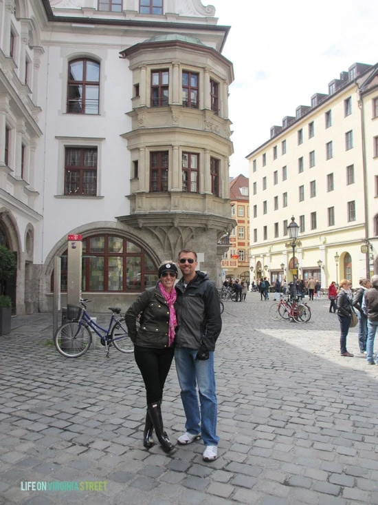 Stunning street views were all around Munich. 