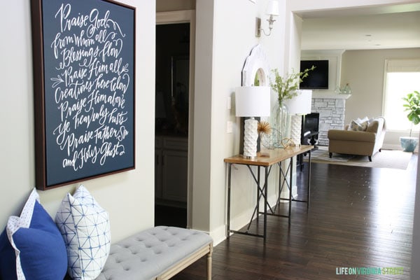 Summer Home Tour - Hallway Details - Life On Virginia Street