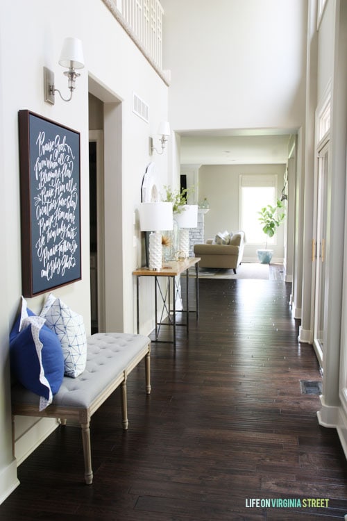 Summer Home Tour - Hallway - Life On Virginia Street