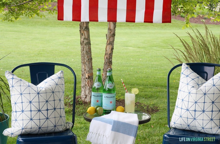 4th of July - Back Patio Details - Life On Virginia Street