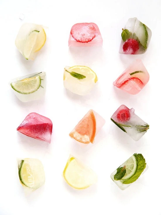 {Fruit Ice Cubes}