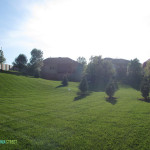 Backyard Vanderwolf Pines. This backyard will look very different with a pool in it!