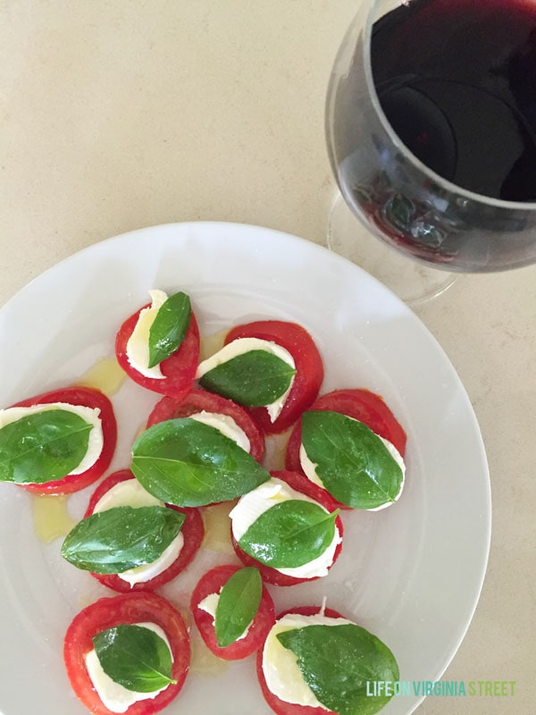 Caprese Salad - Life On Virginia Street