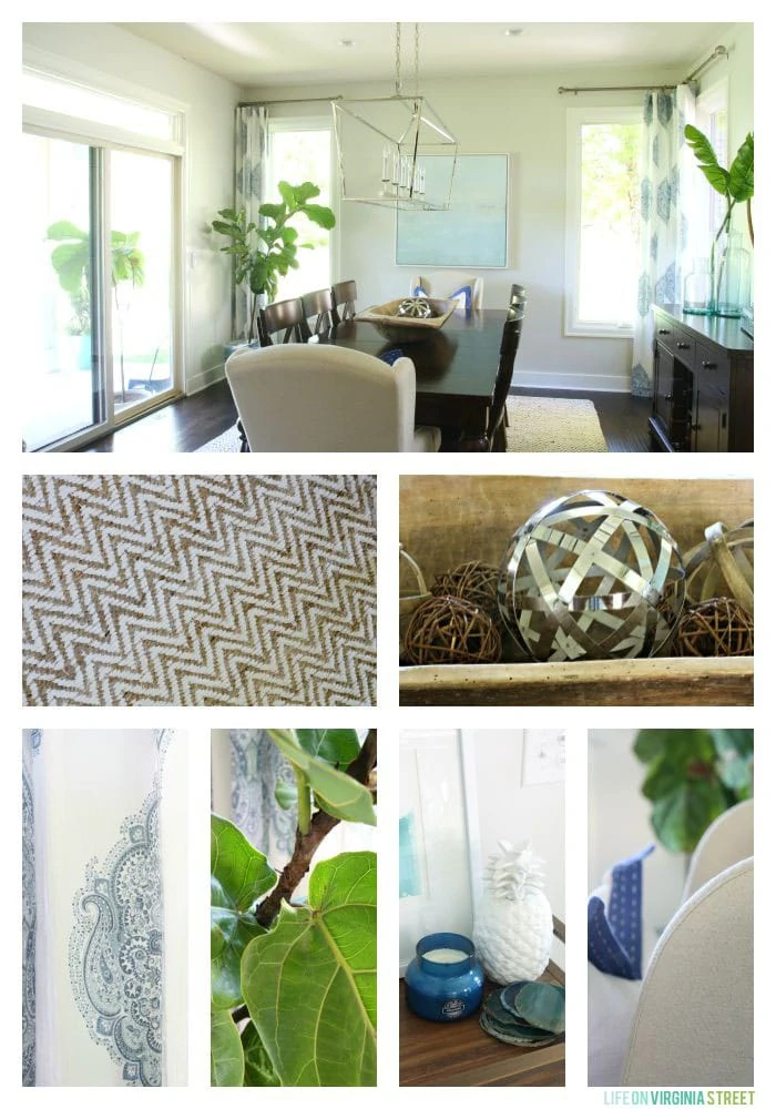 Dining room makeover details that make all the difference. 