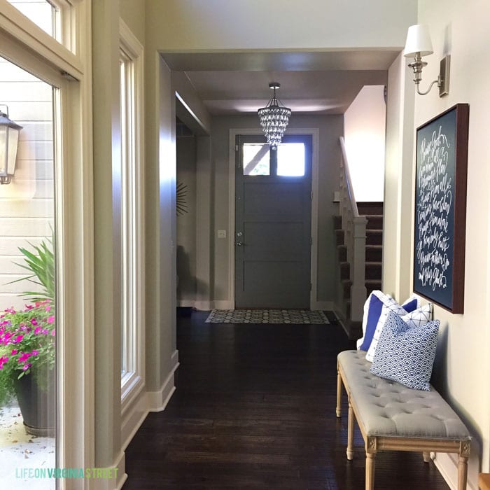 Entryway - Life On Virginia Street