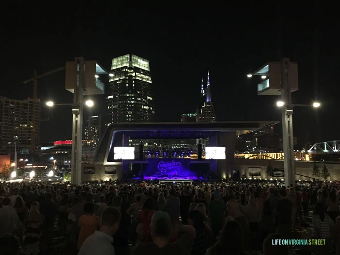 Nasvhille Ascend Amphitheater View - Life On Virginia Street